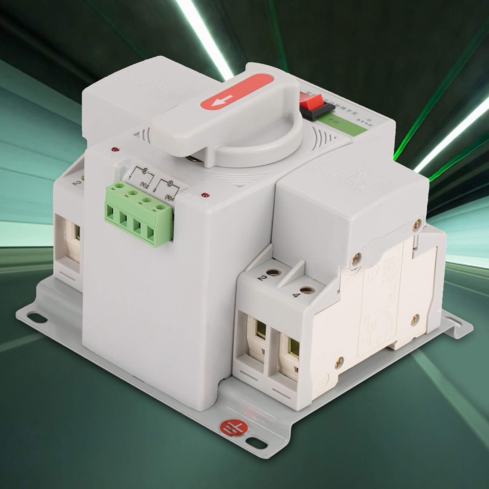 Automatic Transfer Switch,1pc 220V 63A 2P Mini Dual Power Automatic