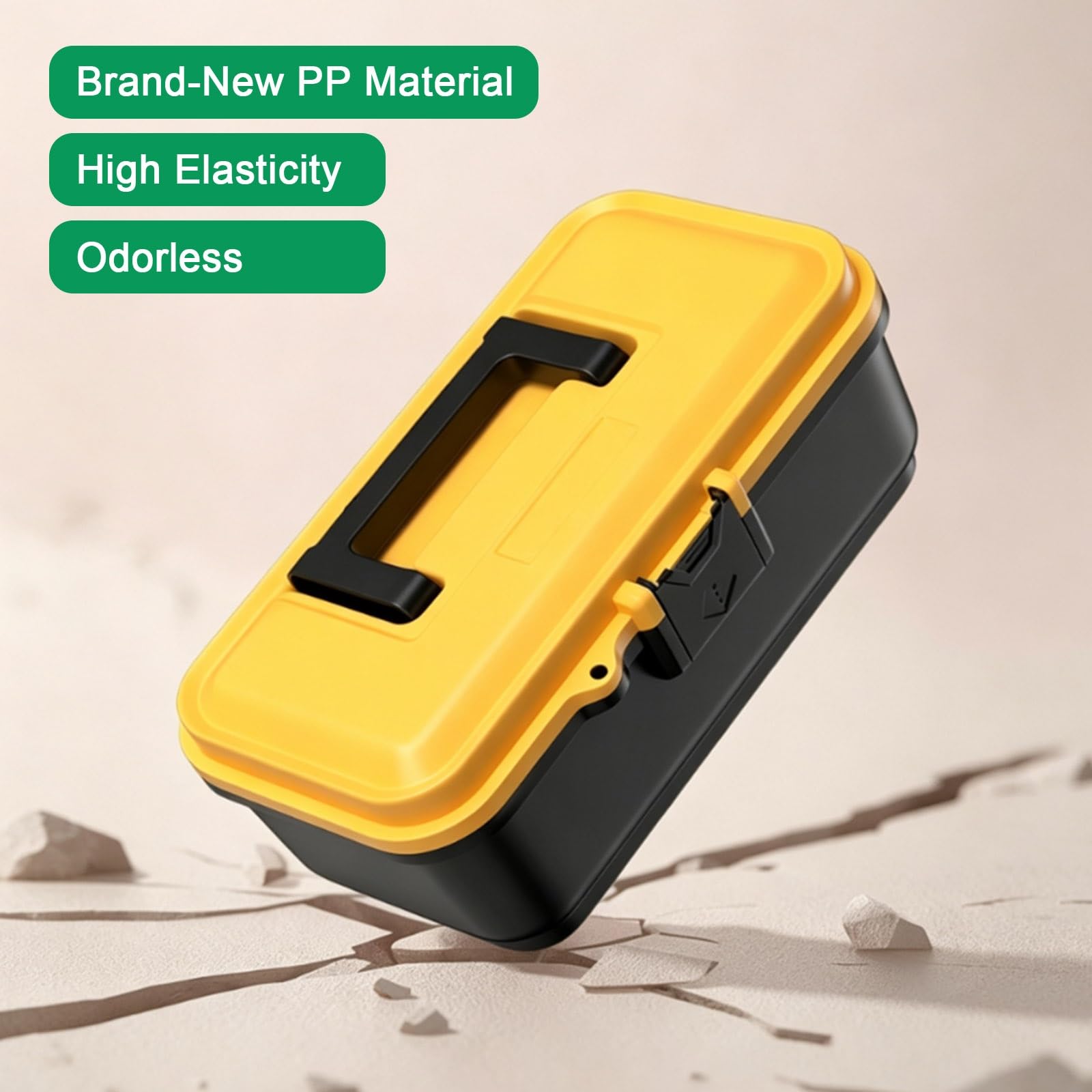Profond Trousse Outils, PP Caisse Outil avec Plateau de Pieces