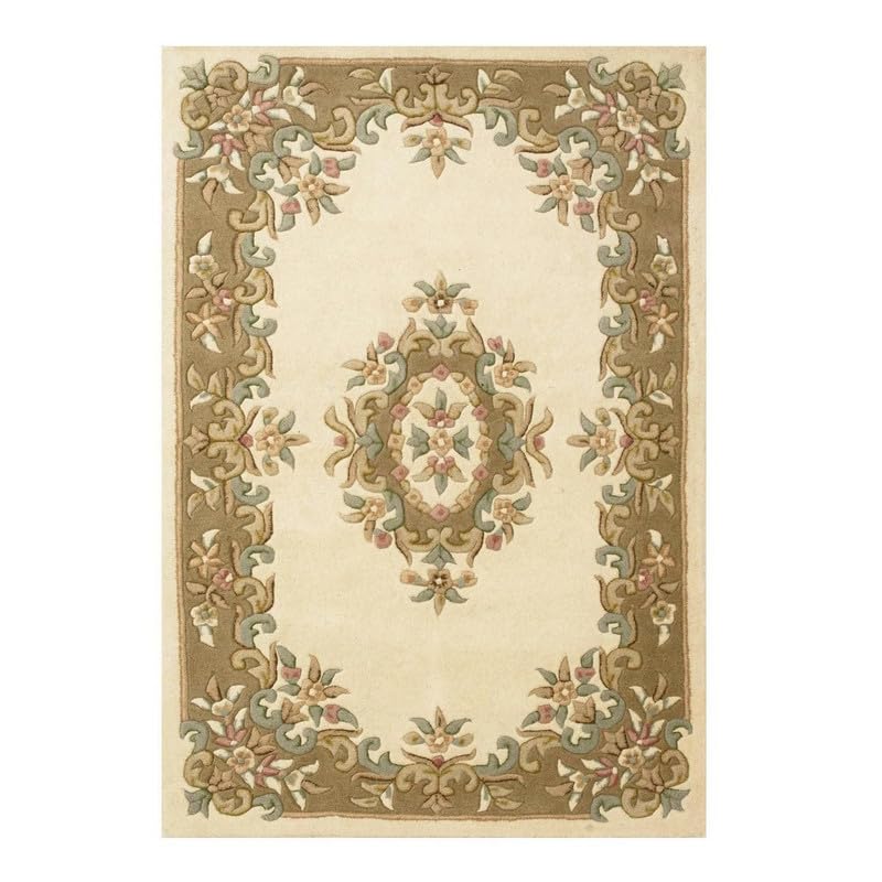 Image of OLEFIN Handmade Thick Woolen Anti Slip Carpet and Rugs for Living Room Bedroom Hall Dinning Room Kids Room
