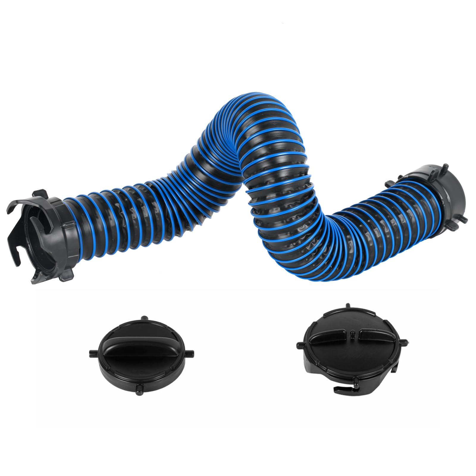 3FT RV Sewer Hose Extension Camper Sewer Hose Extension with Caps