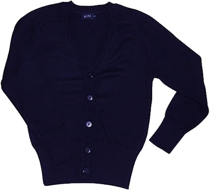 purple cardigans school