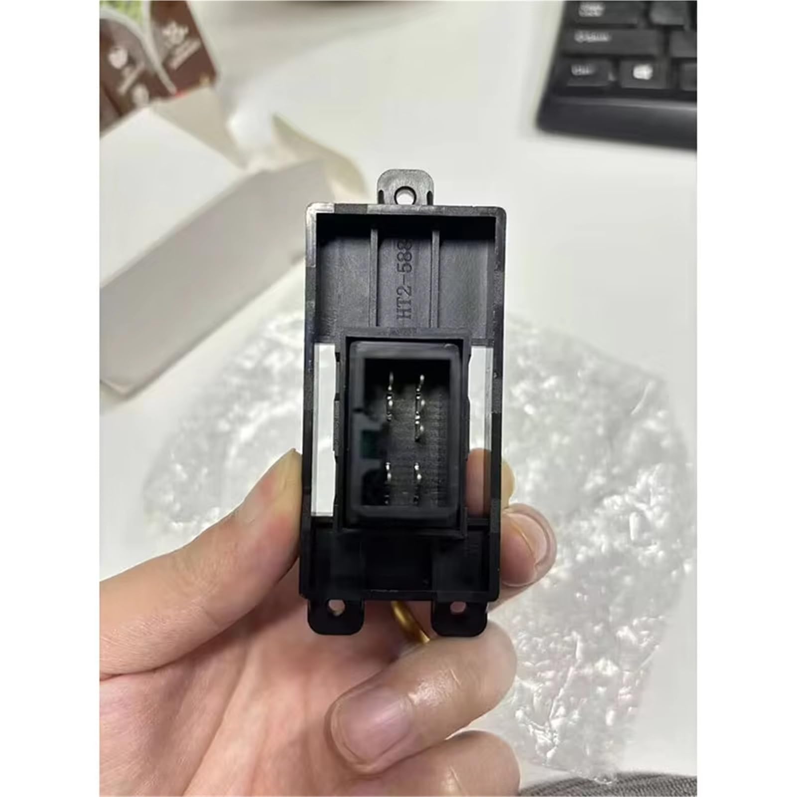 Fensterheber Schalter Für Hyundai Für I30 2012-2016 Fenster Schalter Ersetzen RHD LHD 3570A6560 93570-A6560 Single Control Auto Fensterheber Schalter(2pcs Single Switch)