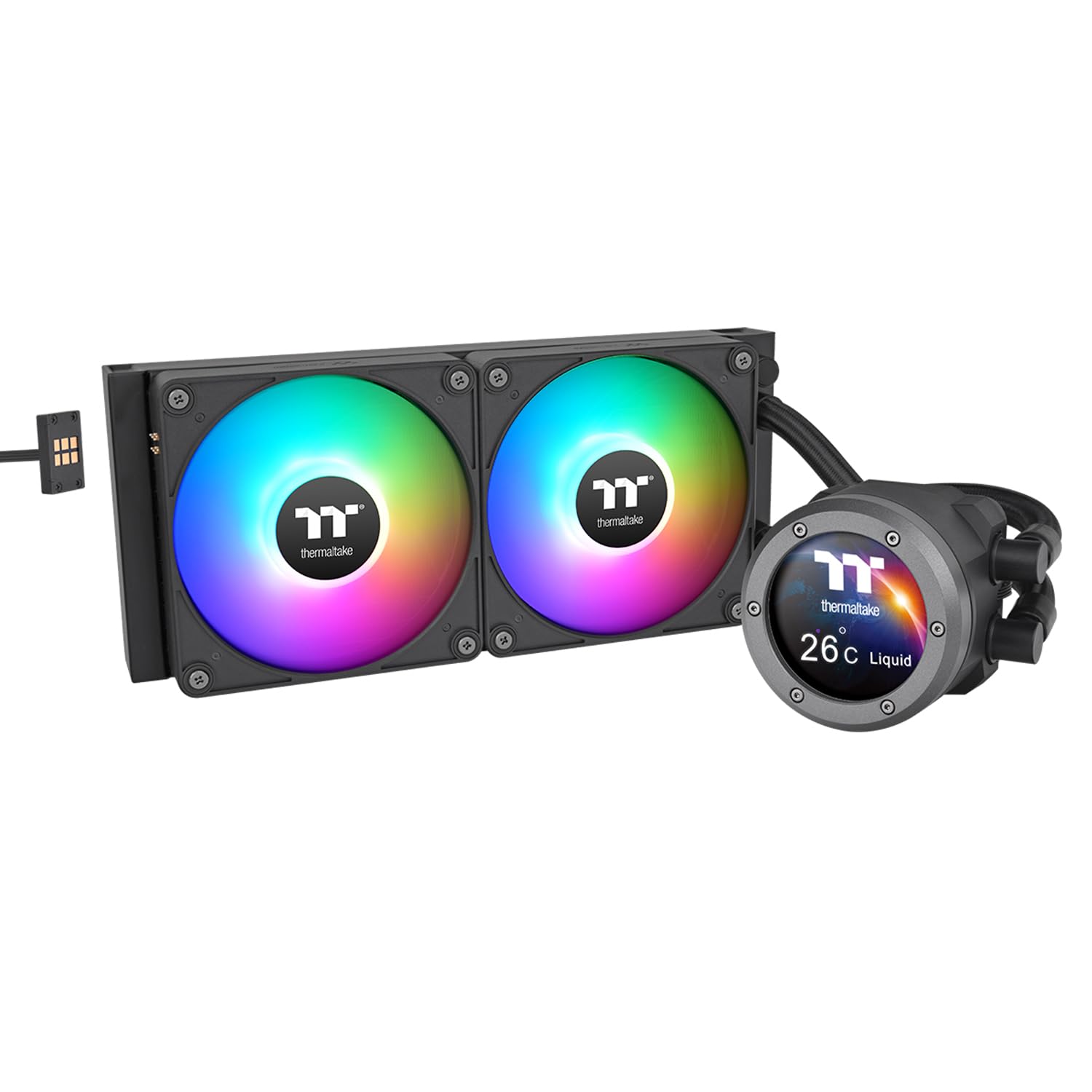 Amazon.co.jp: Thermaltake TH240 V2 Ultra EX ARGB AIO CPUクーラー
