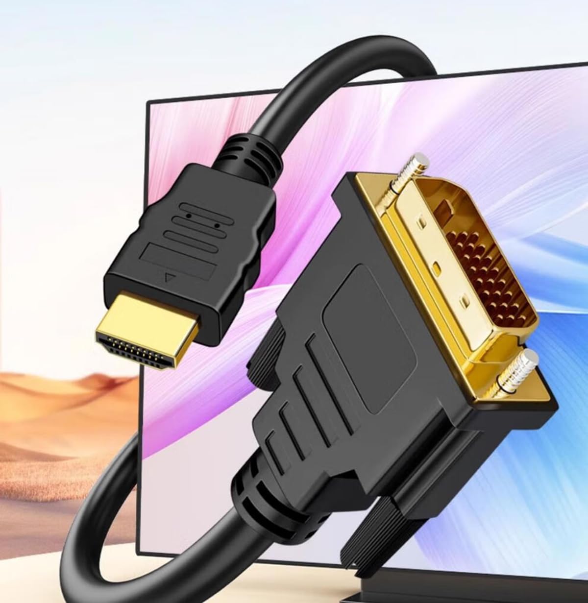 Cavo Adattatore HDMI A DVI 1,5 M KabelDirekt - Bidirezionale Full HD 1080p Per Monitor E TV