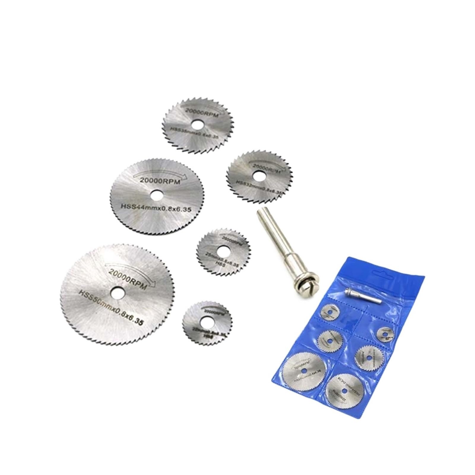 45Pcs Gupawix Cutting Wheel Kit For Dremel Rotary Angola - View #5