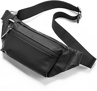 GOOGIT Marsupio Waterproof Impermeabile per Mare Piscina Immersioni Sub con Porta Cellulare e Nastro Occhiali (Matt Black)