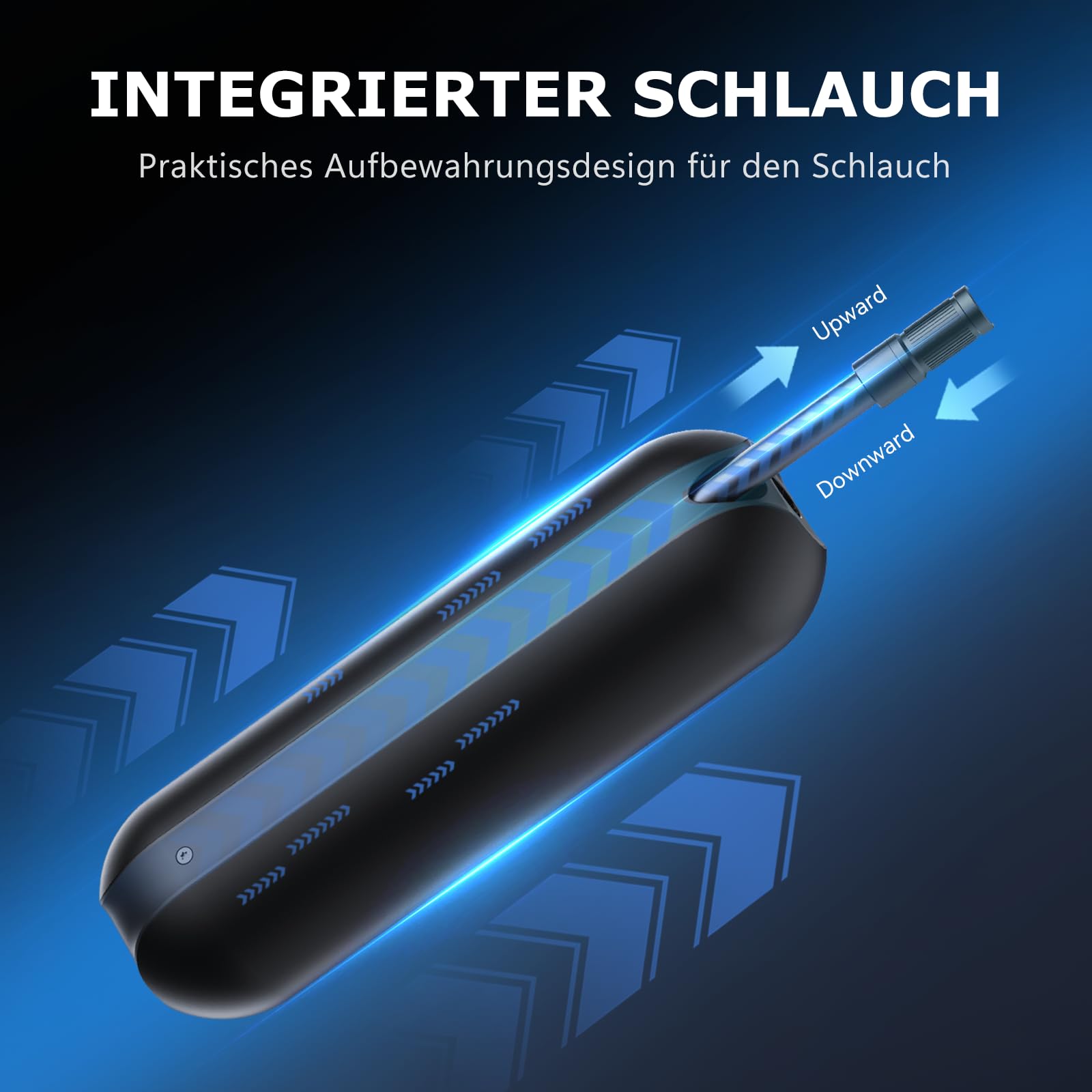 CYCPLUS Luftpumpe 150PSI Elektrischer Kompressor Tragbar Fahrradpumpe Mini Reifenpumpe mit Digital LED Anzeige LED Licht Wiederaufladbarer Li-ionen für alle Fahrräder Motorräder und Autos
