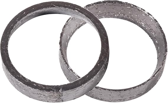 Harley Exhaust Gasket Sheets,dyn,sportster,softail,touring,evo,etc,are Made Of Graphite And Steel Mesh With an Inner Diameter Of 48mm (2pcs), It Fits Most Harley-davidson Bikes From 1984 Onwards.