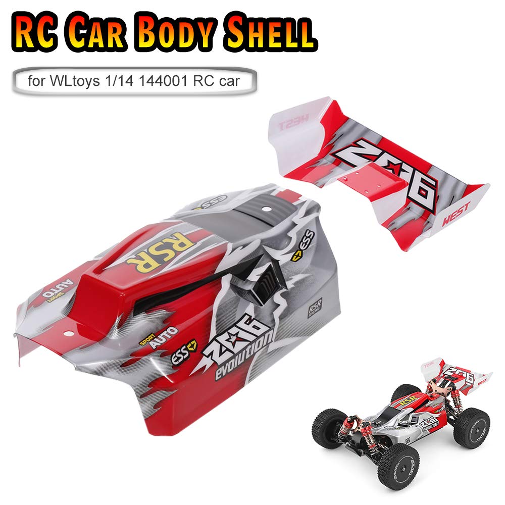 KingVal Replacement RC Car Body Shell For WLtoys 1/18 A959 & A959-B (Green)