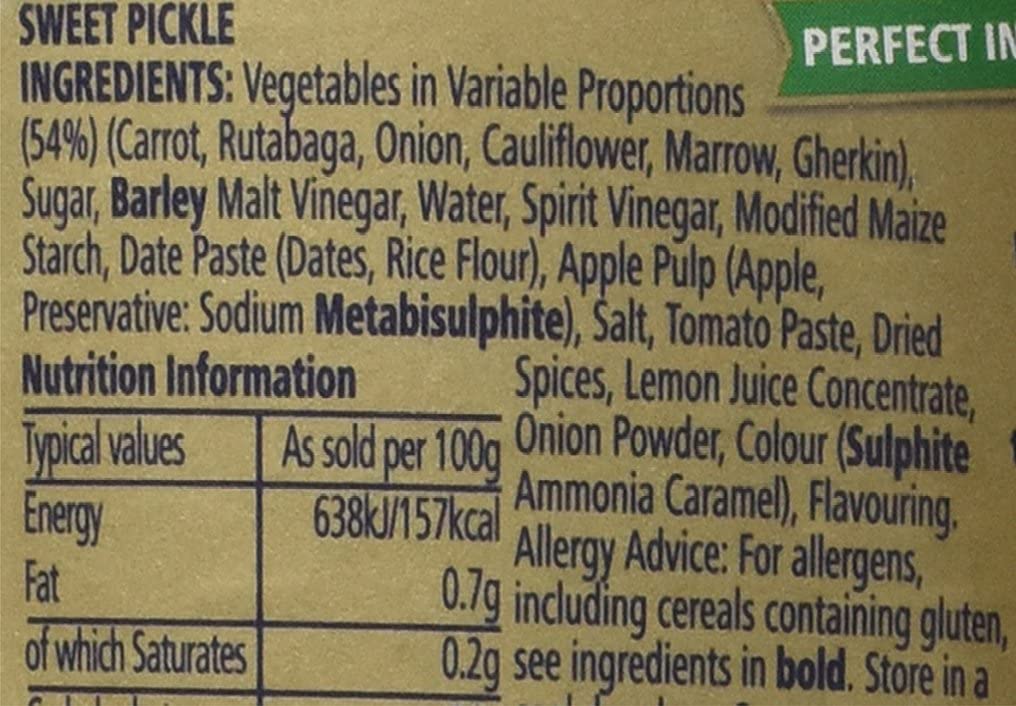 Branston Pickle (lot de 3)