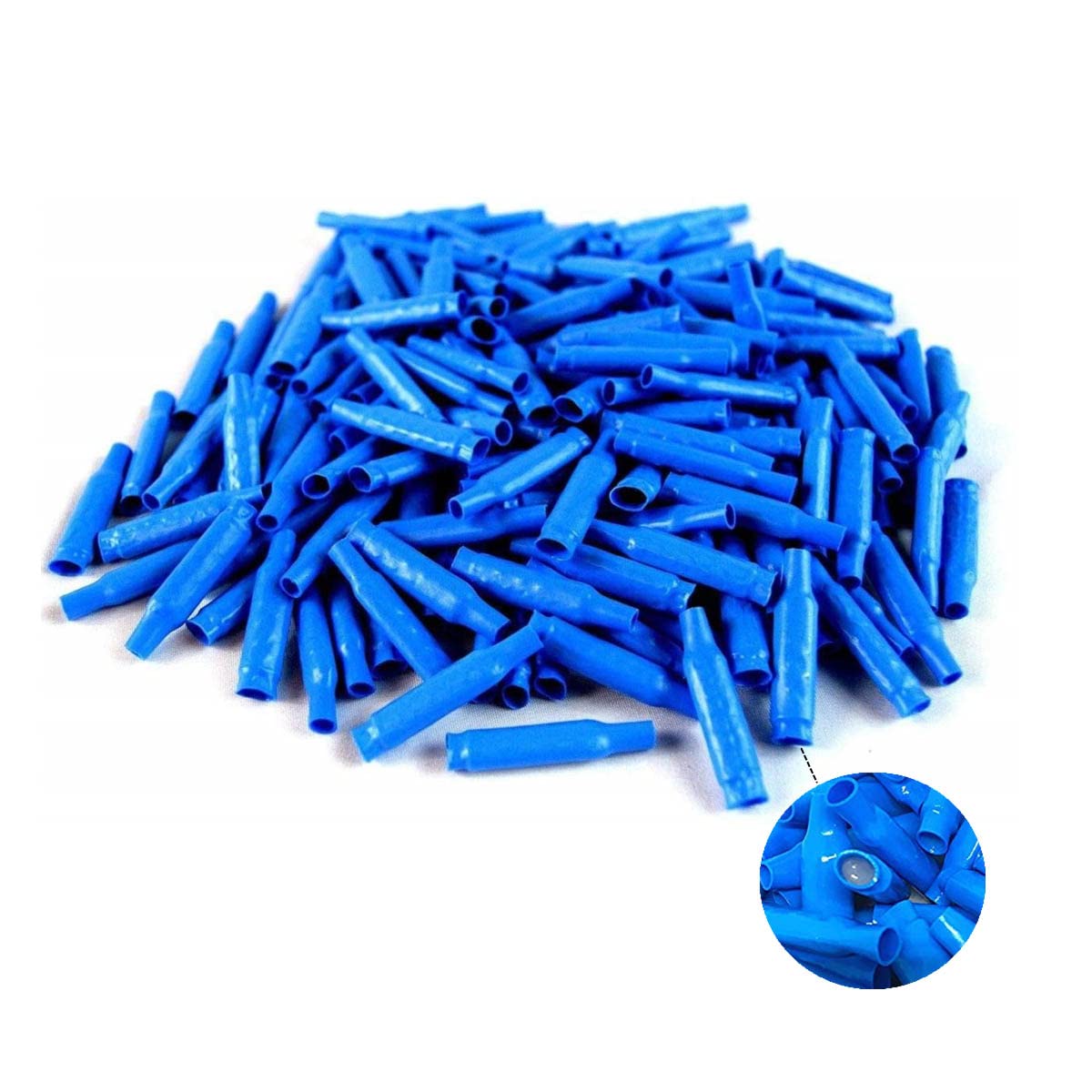 Conectores de Cable de Alambre Rellenos de Gel Tipo B, Empalme de Silicona para Alarma Telefónica para Aplicación de Bajo Voltaje, Azul (1000 Pcs)