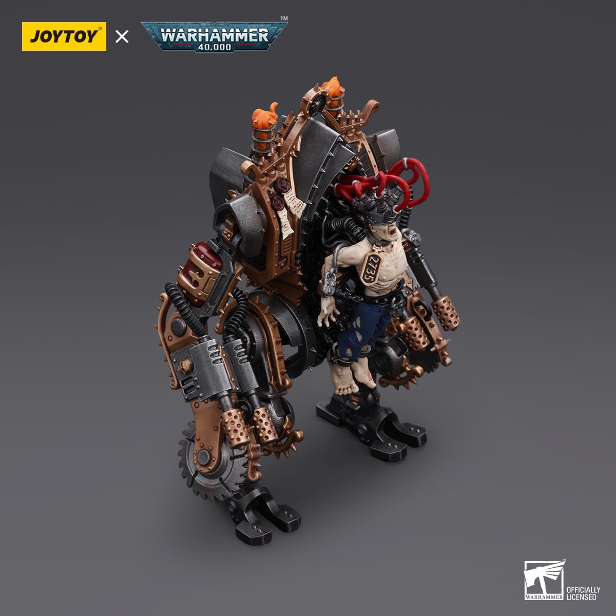TOYVERSE JOYTOY 1/18 Actionfigur Warhammer 40,000, Adepta Sororitas Penitent Engine, Mobile Gelenke Charaktermodell, 24CM, 15 Jahre und älter