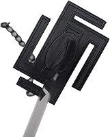 Vista 5 de Kurosaki Ichigo Cosplay - Espada samurái japonesa Katana Shark 1065 acero al carbono hoja negra espiga completa