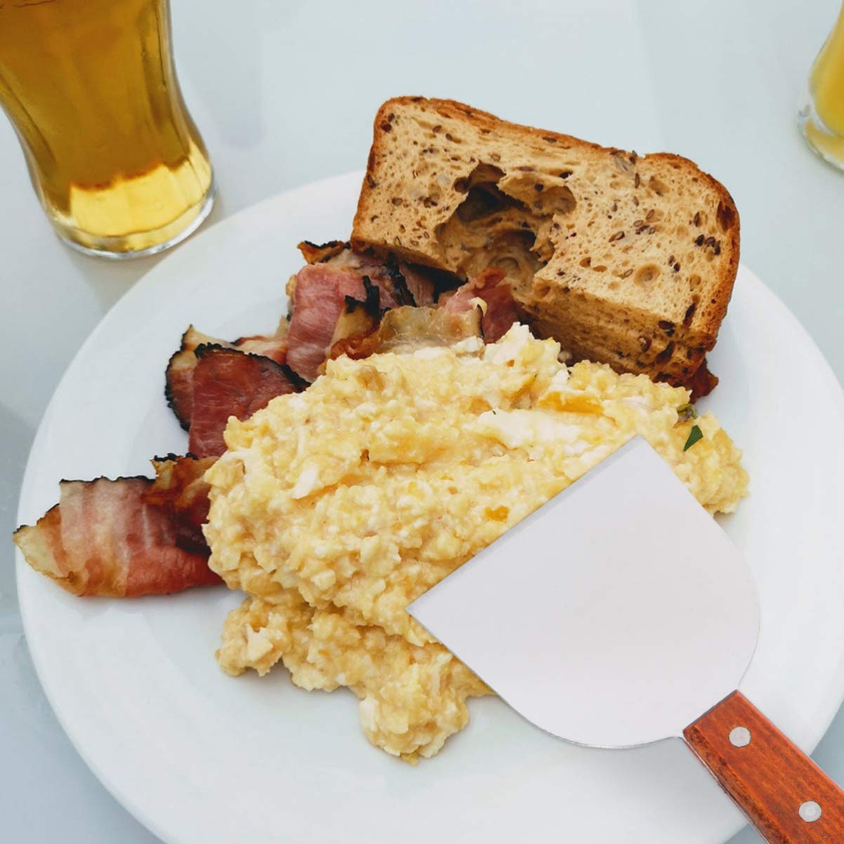 Raschietto In Legno Di Acero Bohemia Per Modellare Il Cuoio Della Stecca Per Il Biliardo - Foto 10