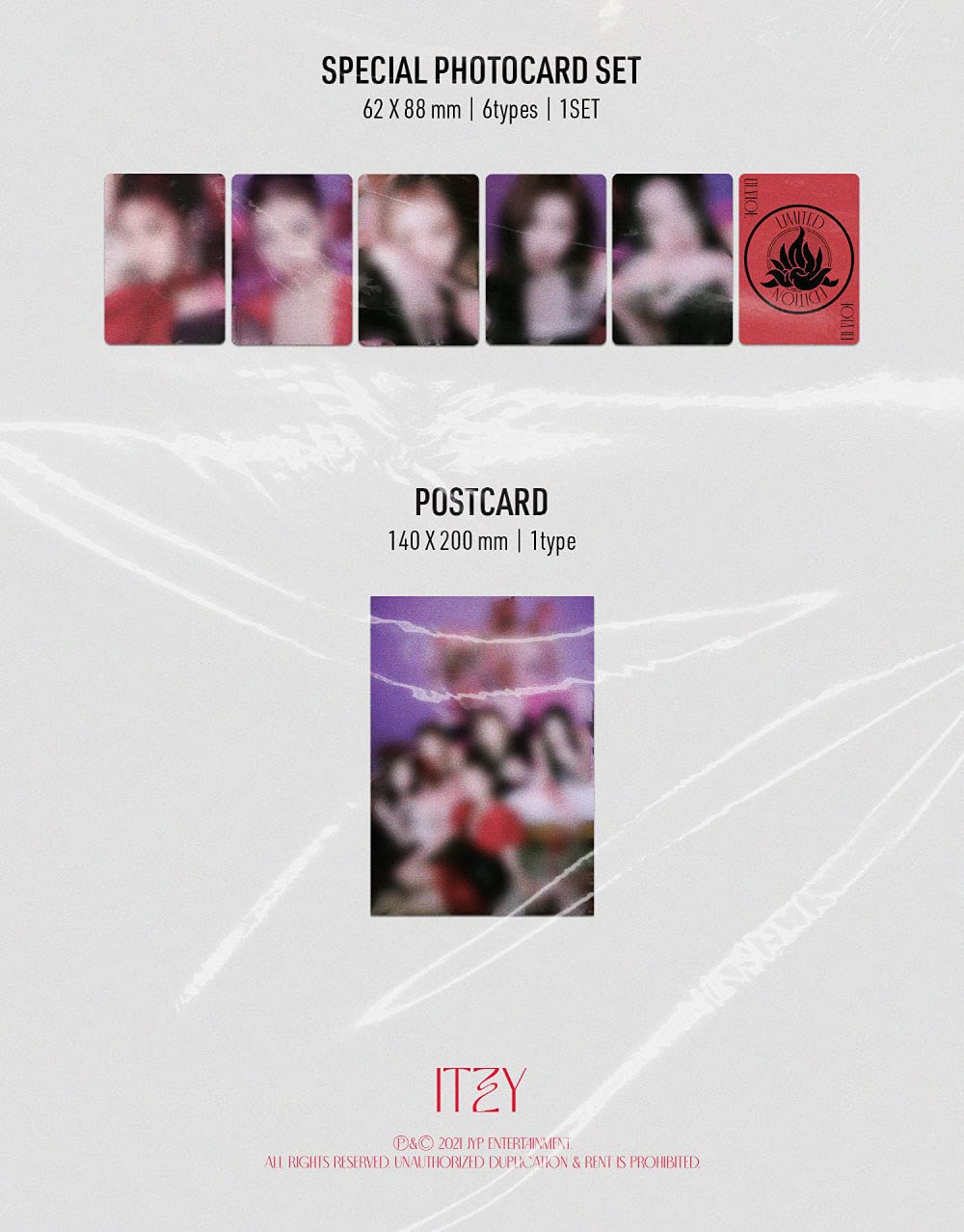 ITZY - GUESS WHO [LIMITED EDITION] Album+Extra Photocards Set