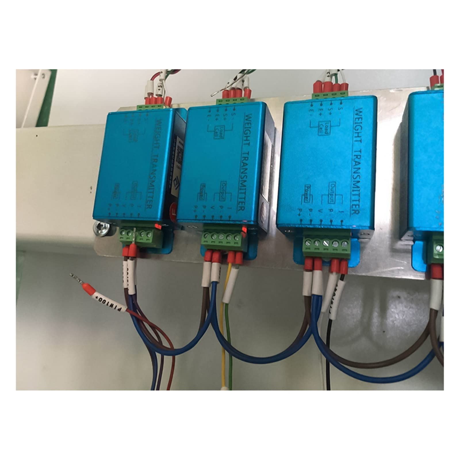 DY510 4-20mA 0-10V Indicador de celda de carga Sensor de pesaje Transductor Transmisor Amplificador Medidores de fuerza de señal for peso de tolva Tensión de alta presión(0-10)
