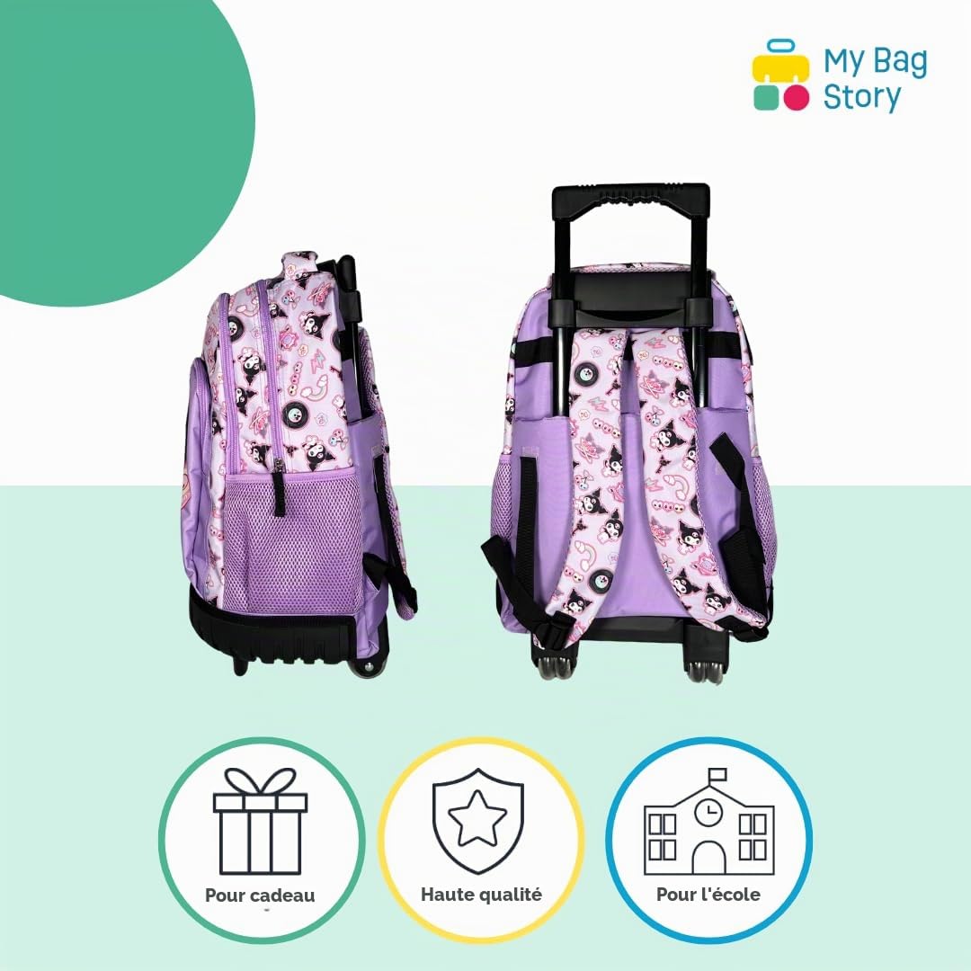 mybagstory - Sac à Dos à roulettes Kuromi