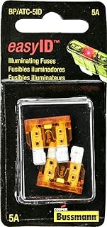 Bussmann EasyID 5 amps Fast Acting Fuse 2 pk
