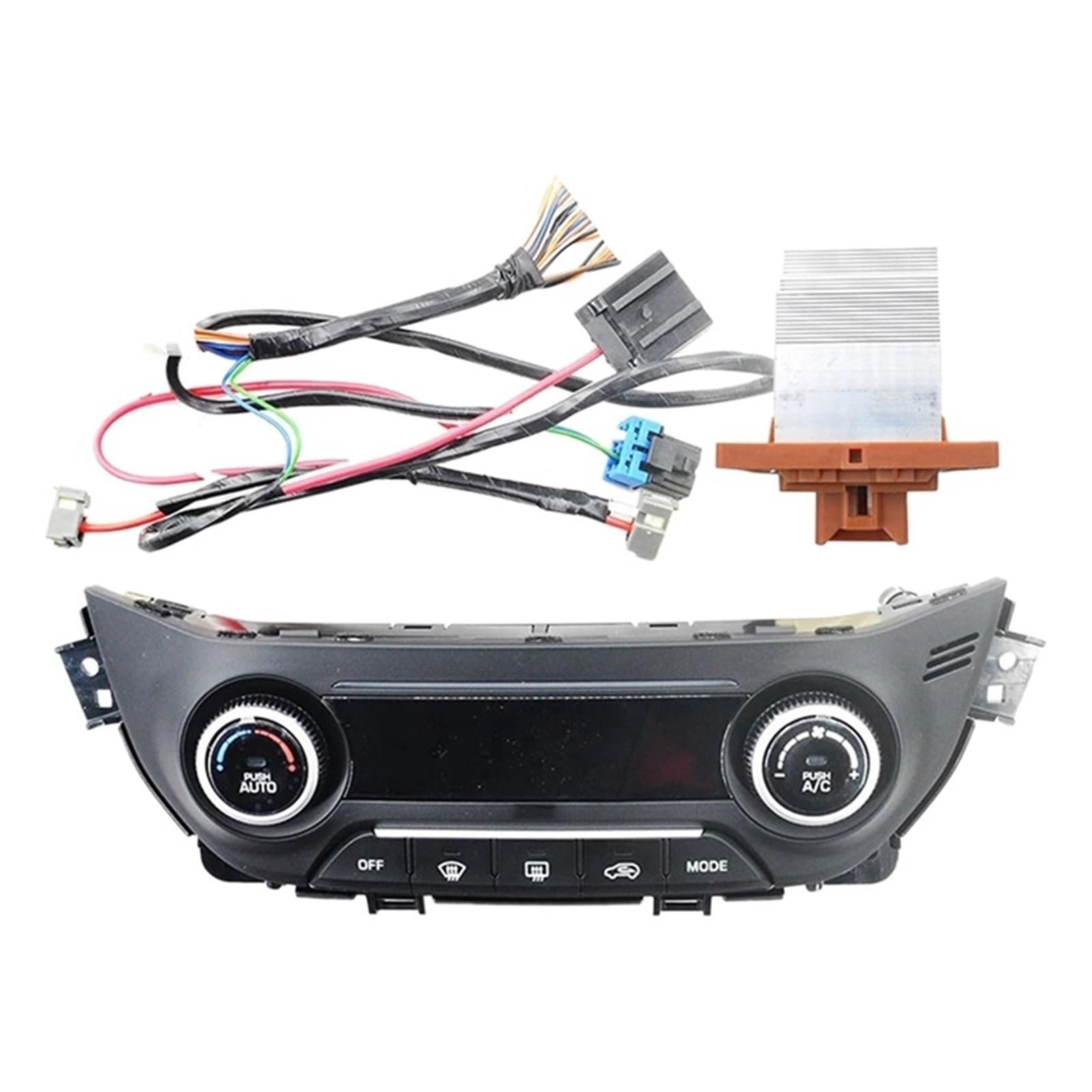Kit de Montaje del Panel de Control de Aire Acondicionado automático con Interruptor de calefacción para Hyundai IX25 Creta 2014-2017