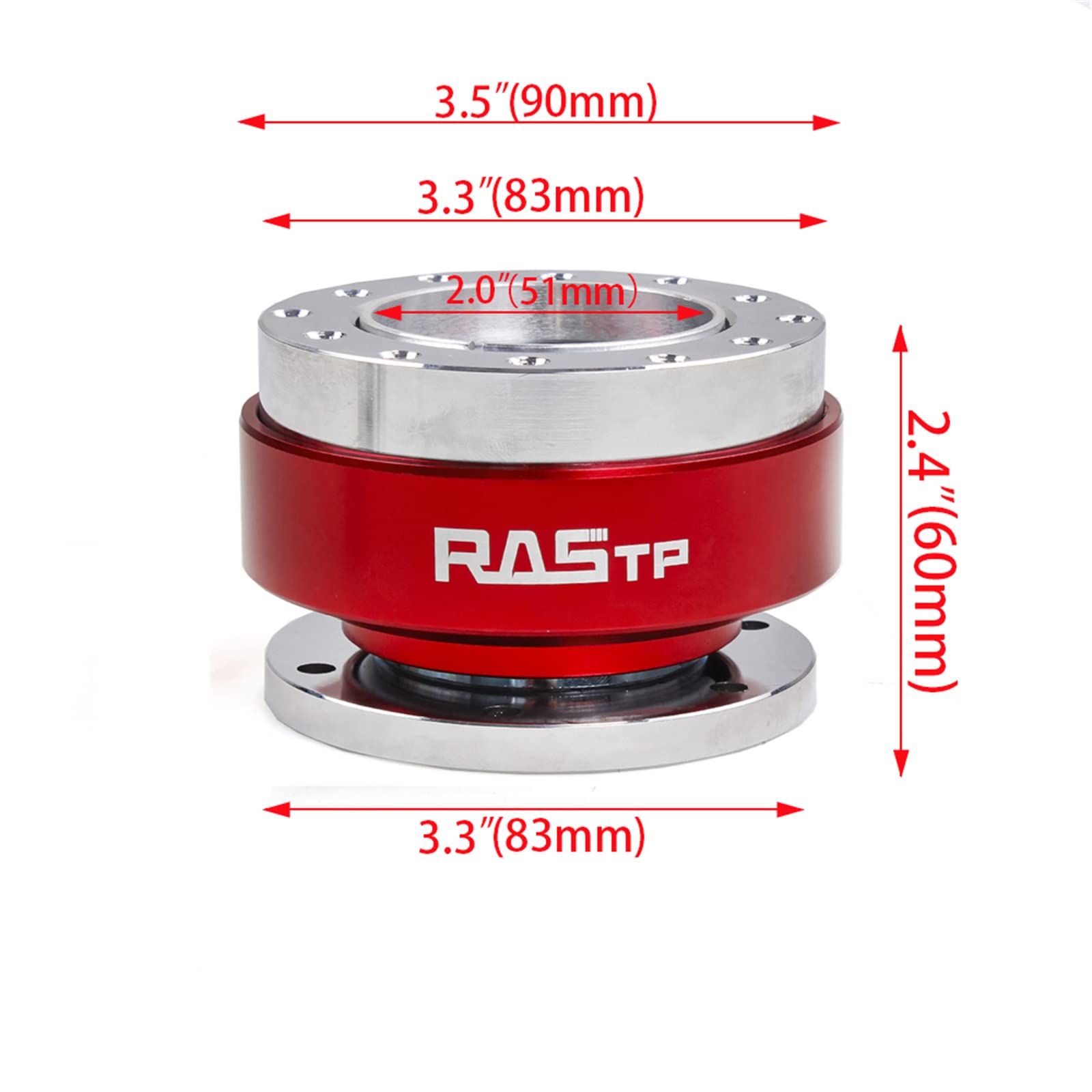 Amazon | RASTP ステアリングホイール クイックリリース ハブ