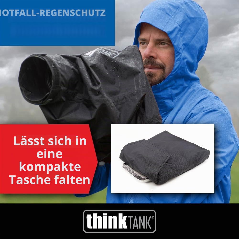 Think Tank 6197 Photo Regenschutz für DSLR und Spiegel, Medium, 70-200 mm Objektiv