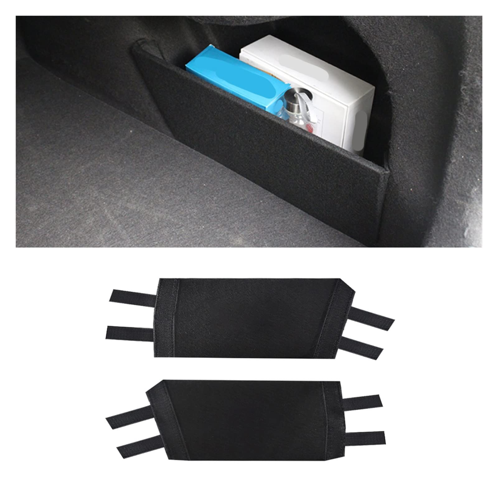 ZEPHYX for VW, for ARTEON, 2017–2023, Autozubehör, Flanell, Auto-Kofferraum, Seitenaufbewahrung, Organizer, Schallwand, Trennwände, Platte, Planke Seitliche Schallwand am Stiefel