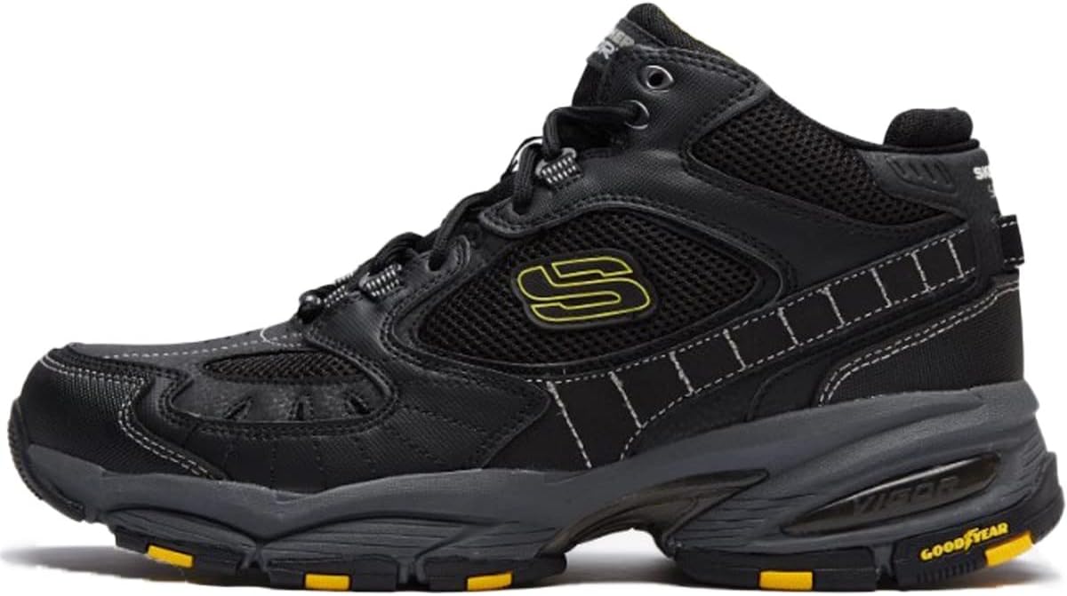 Skechers - Mens Vigor 3.0 Shoes, Size: 9 M US, Color: Black/Charcoal