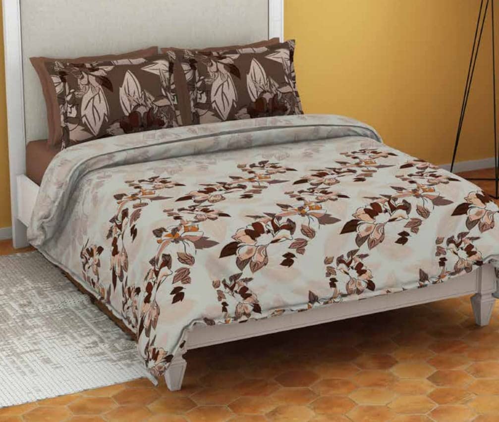 Welspun Estaa 100 Cotton Premium King Size Bedsheets with Attractive