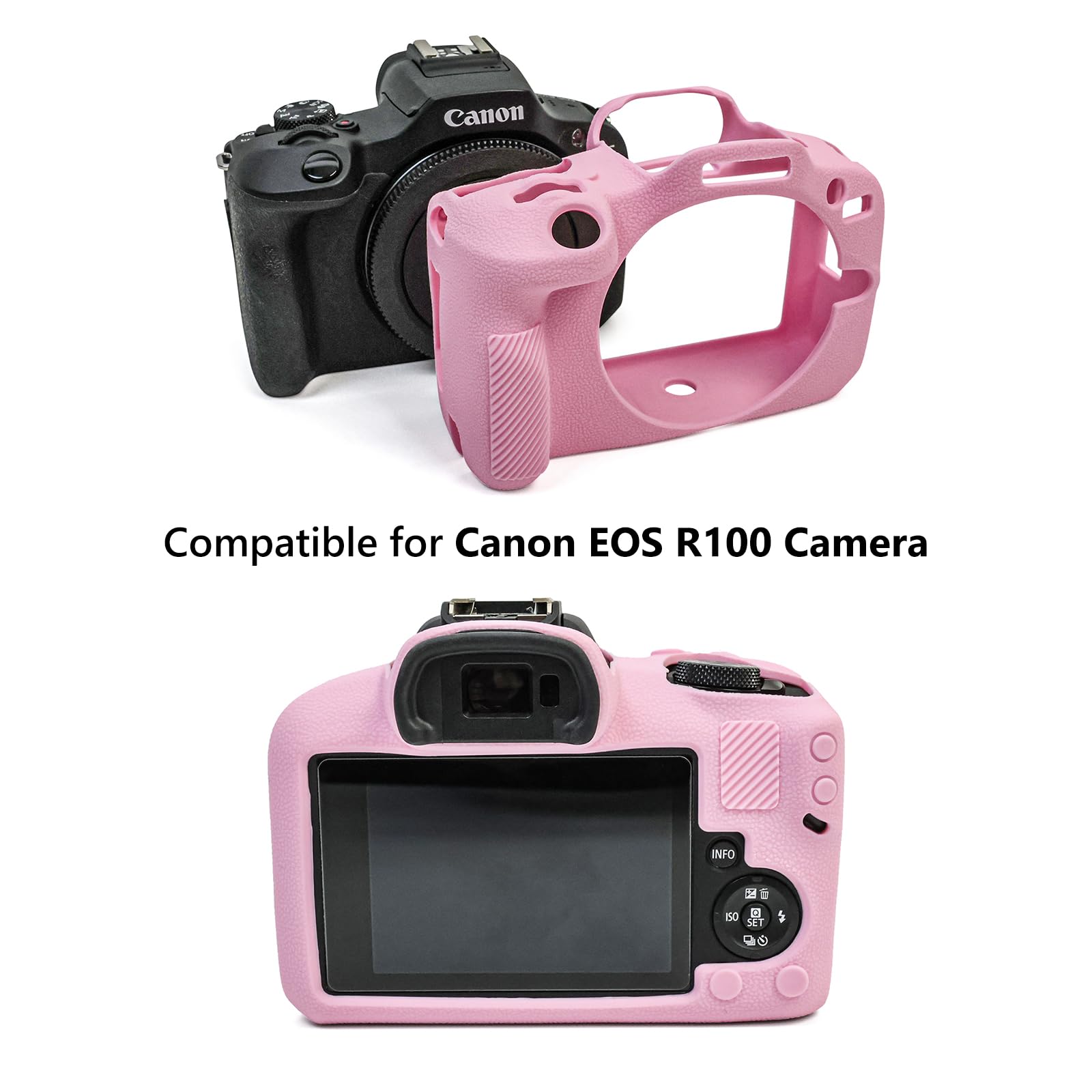 Custodia Silicone Morbida Per Canon EOS R100 - Protezione Antigraffio E Migliore Presa - Foto 7