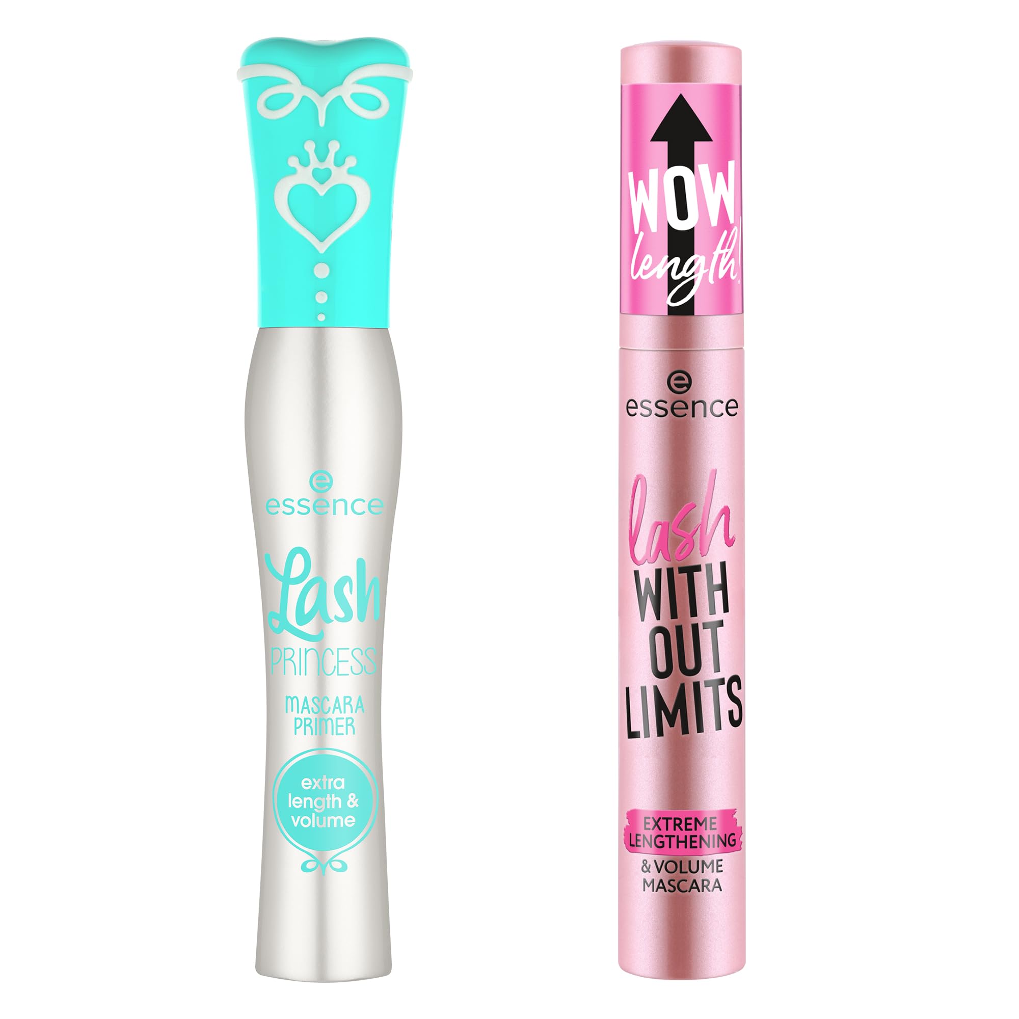 Lash Princess Mascara Primer & Lash Without Limits Extreme Lengthening & Volume Mascara Bundle