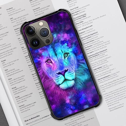 CARLOCA Compatible with iPhone 14 Plus Case,Blue Lion Graphic Design Shockproof Anti-Scratch Drop Protection Case for iPhone 14 Plus - image 7
