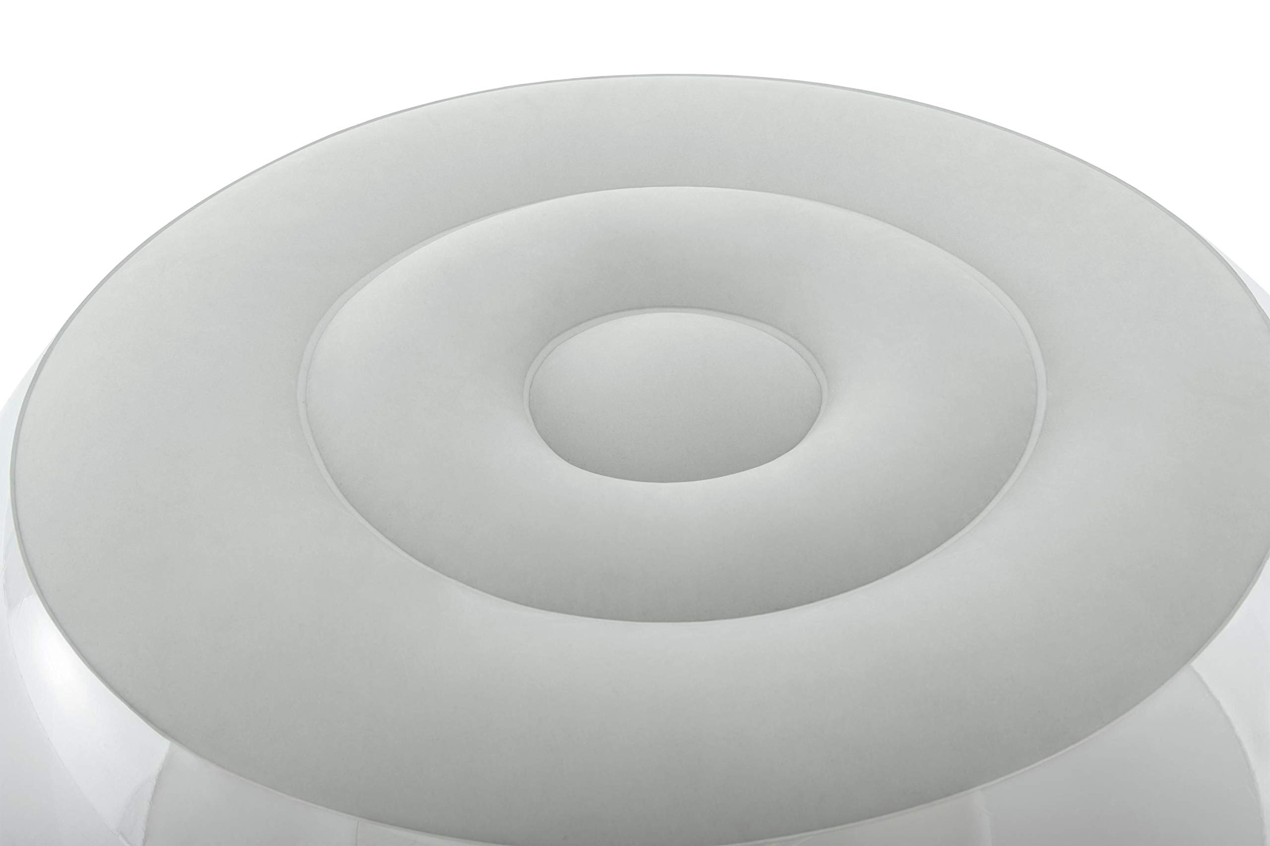 BESTWAY Pouf gonflable rond avec LED multicolore 82 x 82 x 41 cm
