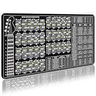 Comprehensive Learning Resource: This bass guitar practice mat combines fretboard notes, chord notes, interval knowledge, and chord formula knowledge, providing a one - stop solution for bass beginners to master various aspects of bass theory. Visual...