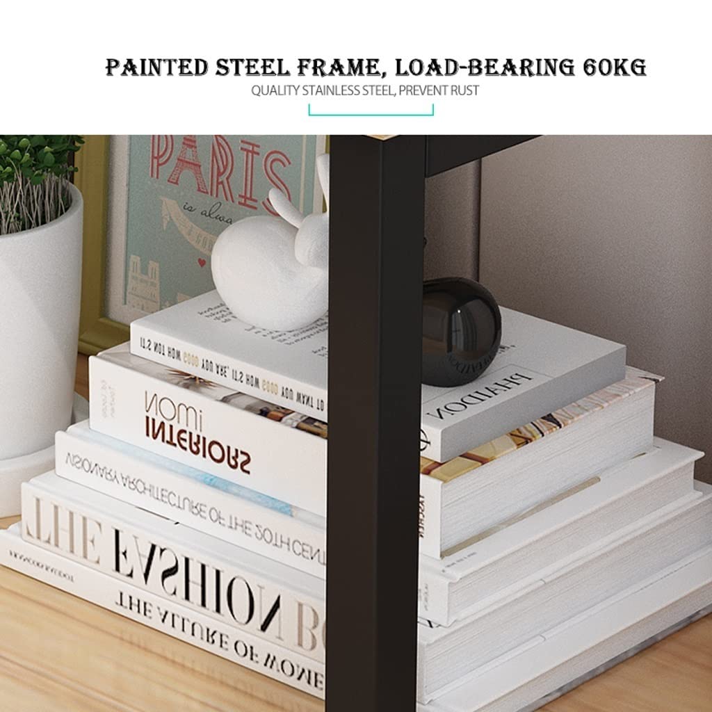 Stand di Stampa per Ufficio Stampante Scrivania Stand con Storage Kitchen Shelf Desk Office Home Desktop Desktop Desk 2 Layer Fax Rack Home Office Archiviazione e archiviazione Staffa Scanner Fax