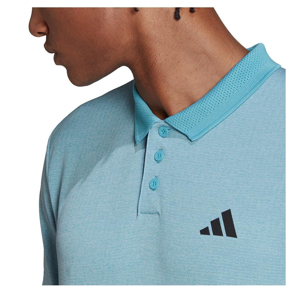 adidas Freelift - Polo da tennis da uomo, colore: Blu