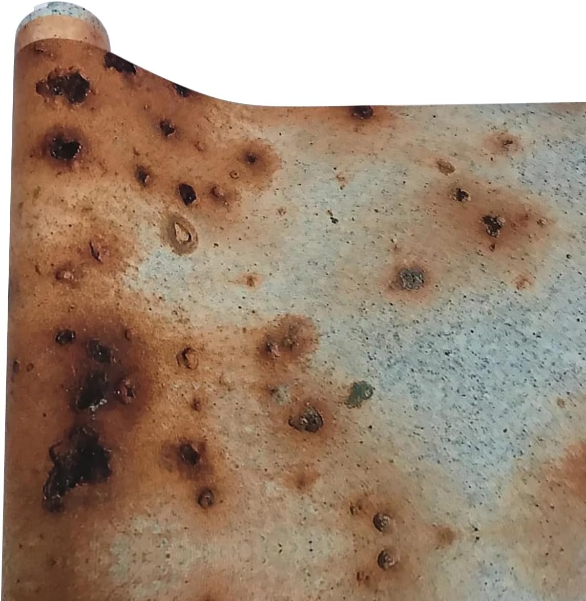 Rusty Car Sticker, 11.81x59.84inch Self-Adhesive Air Release Car Vinyl Wrapping Film for Bike Console Computer Motorcycle Auto Exterior Interior Accessories, 4