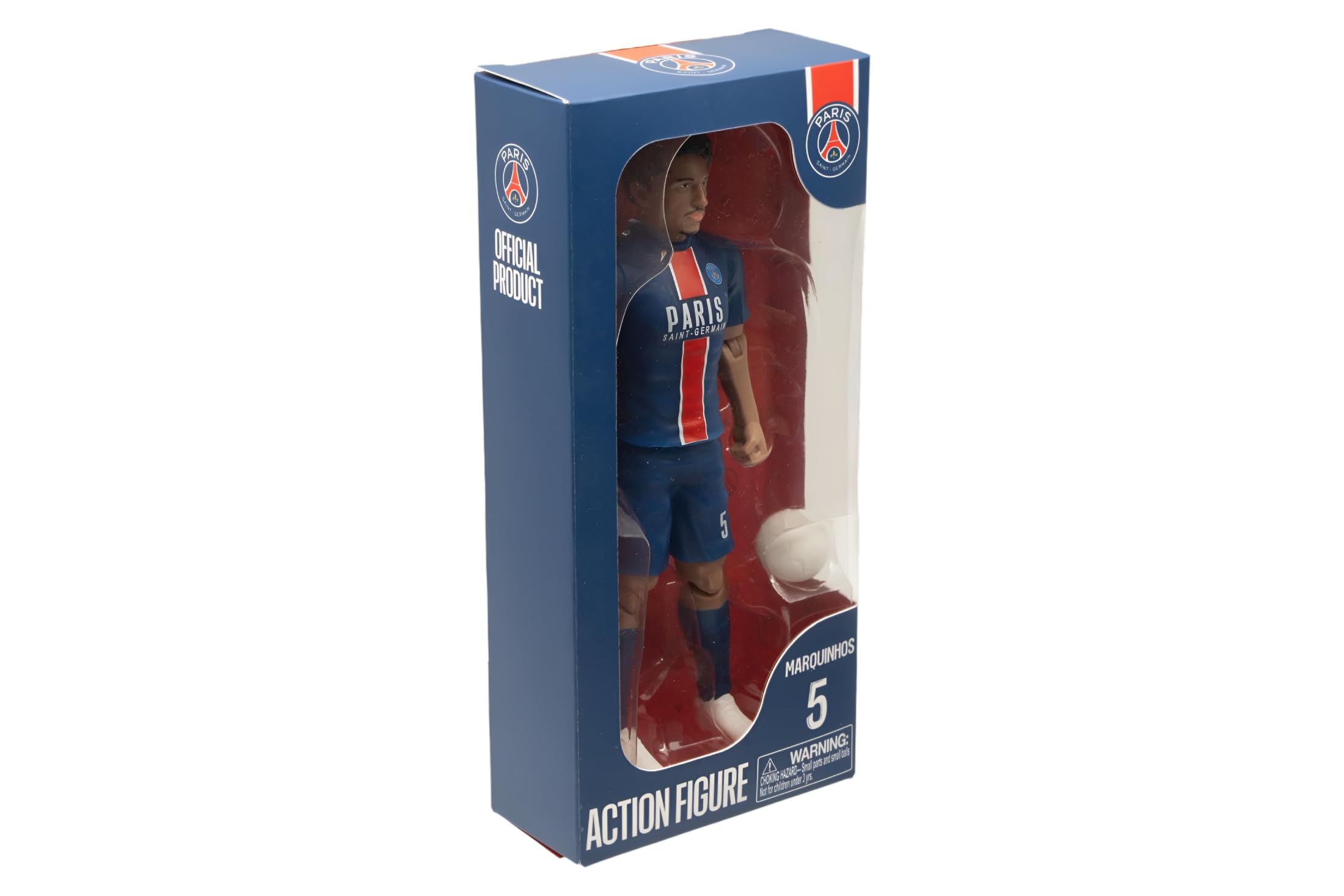 Sockers Banbo Toys Paris Saint-Germain Marcos Marquinhos Aoas Correa Figurine de Football à Collectionner 20,3 cm