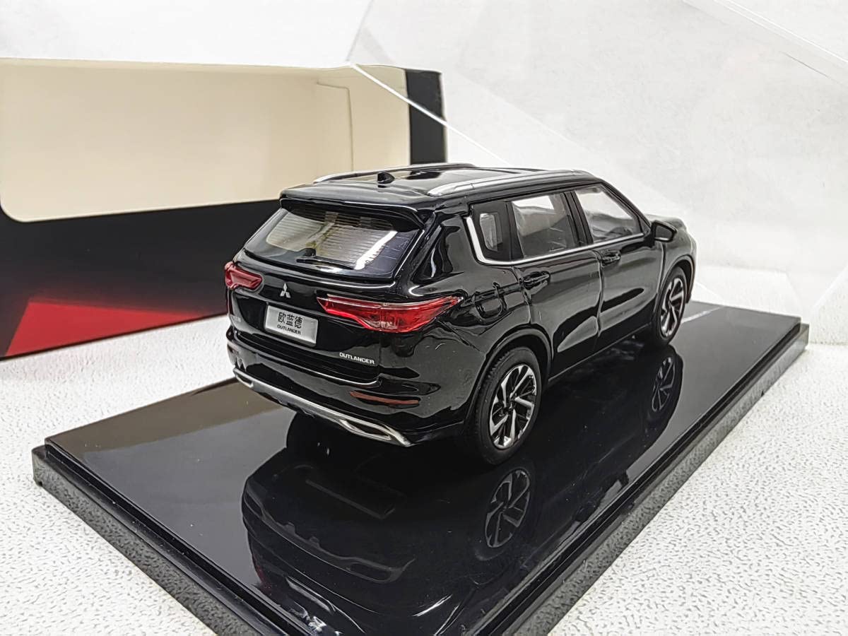 アウトランダー　ミニカー　新品　1/43 OUTLANDER 模型　黒 京商 1/43 三菱 アウトランダー ブラック