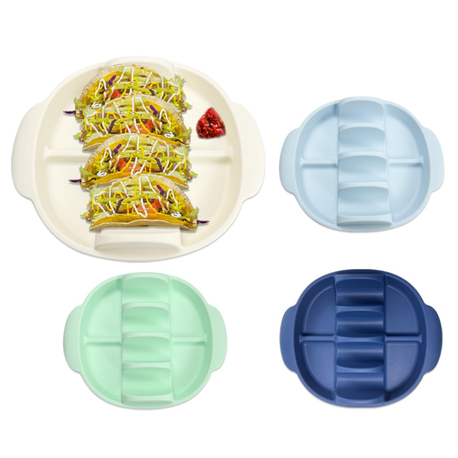 Plateau de service 446F de grande capacité pour 20 coquillages de qualité alimentaire
