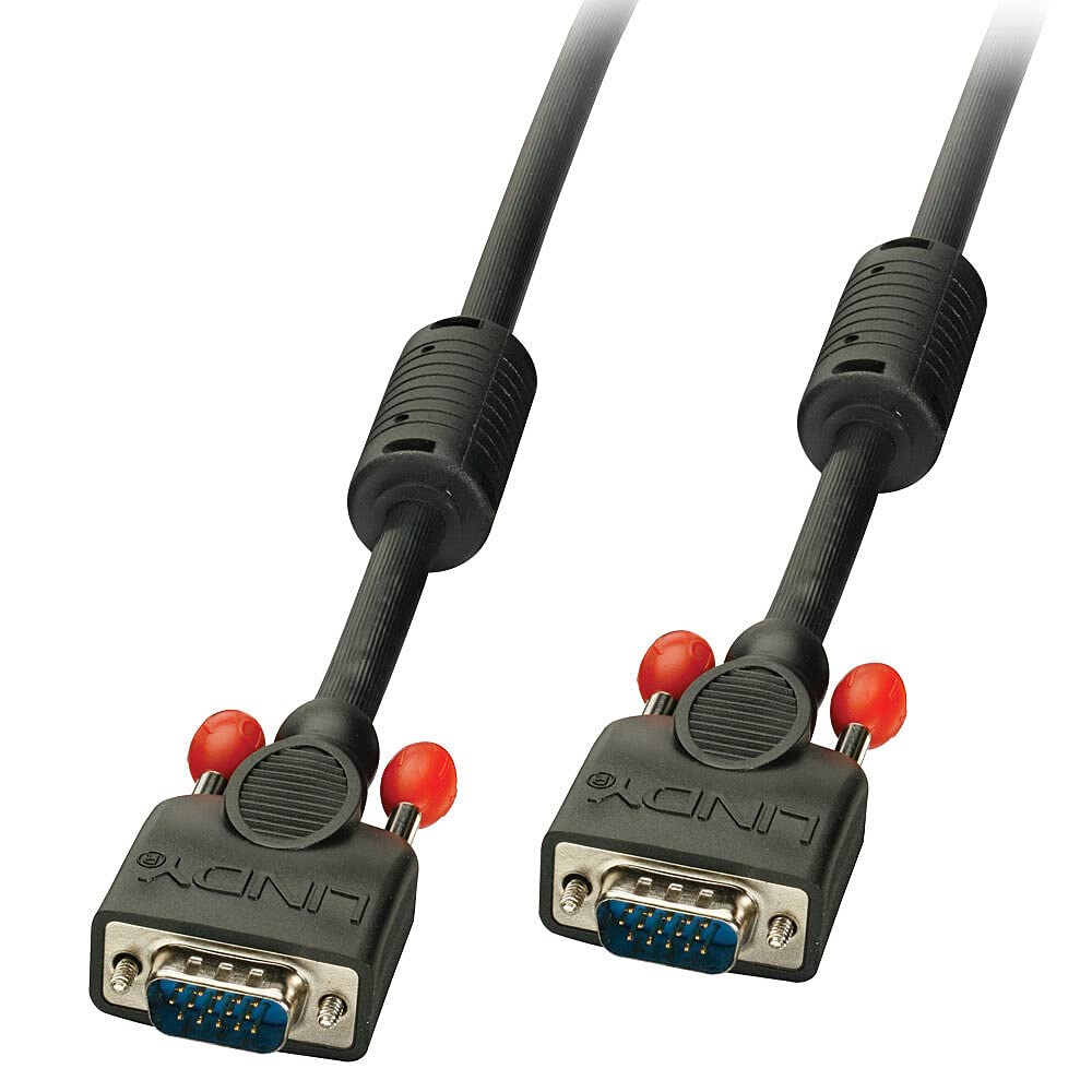 LINDY 3 m Premium Male to Male VGA/SVGA Cable - Black