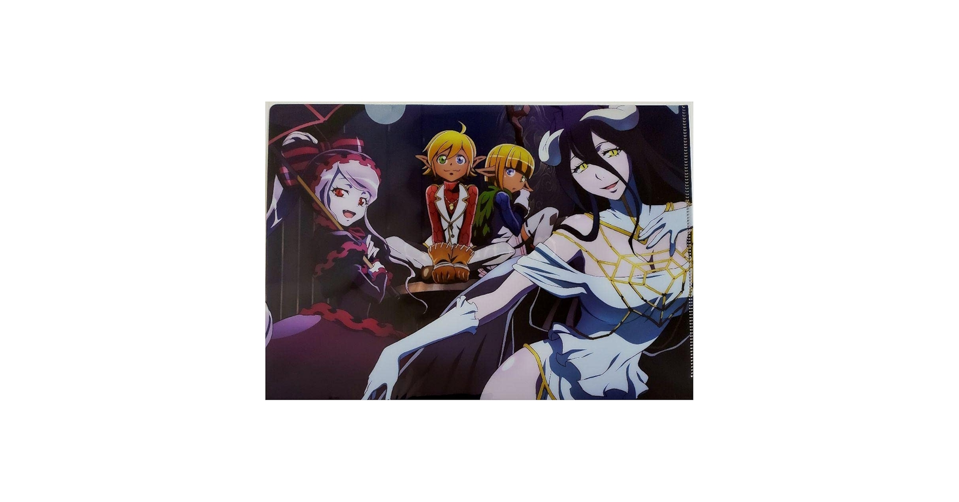 オーバーロードクリアファイル アニメ『オーバーロード』 × ORBcafe 【クリアファイル】 | ORBcafe
