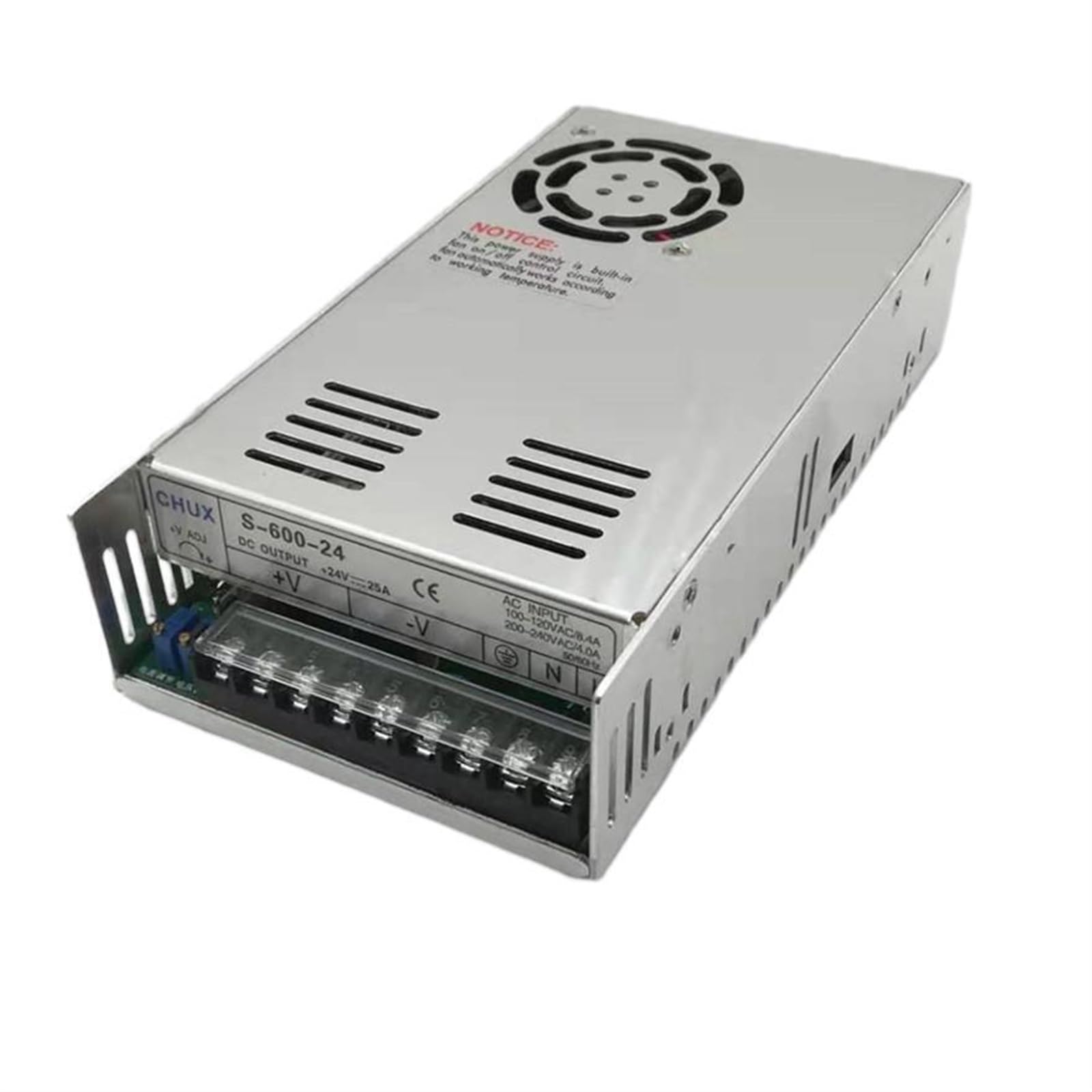 Alimentation à découpage réglable transformateur 600W 0-48V 12.5A convertisseur tension DC