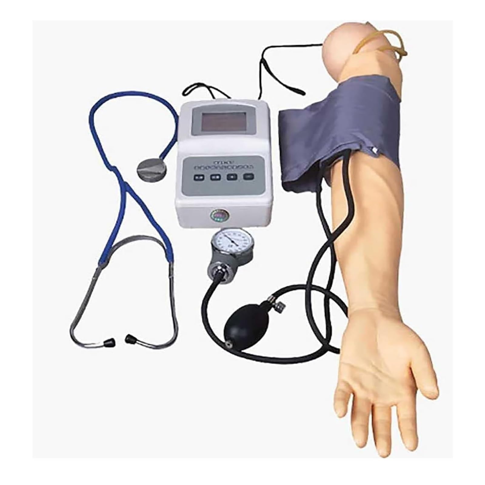 Mit komplettem Zubehör-Blutdruck-Trainingsarmsimulator | Fortschrittliches Blutdruck-Trainingsarm-Simulatormodell for die Patientenaufklärung und das Lehren von Schulungsfähigkeiten