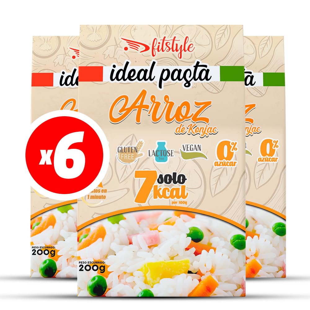 (x6) Pasta Konjac FITstyle | Konjac | Sin calorías | Saciante | Escurrir, aliñar y listo (6 x Spaghetti) — view 12