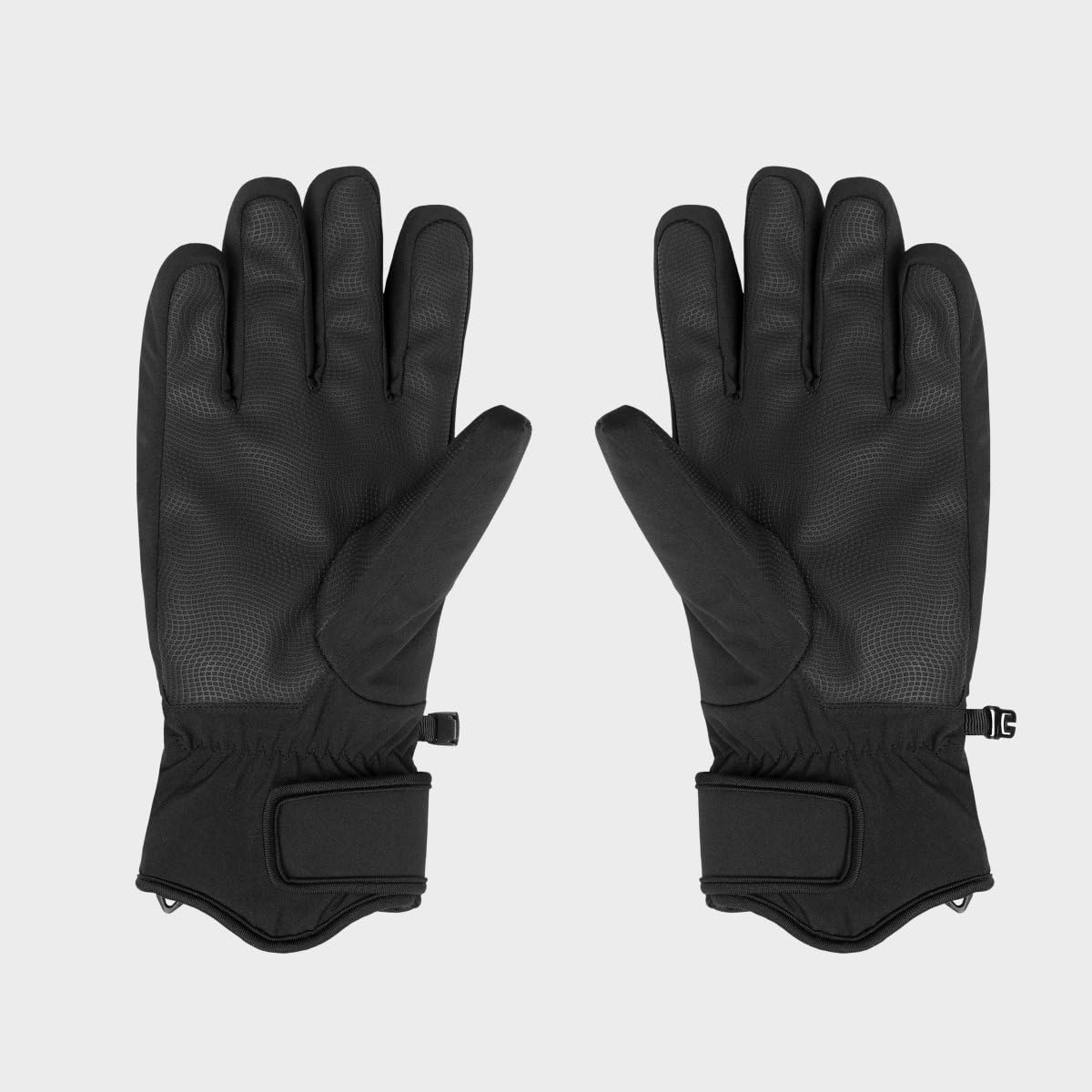 SIROKO Guantes térmicos esquí esquí y Nieve Voss Gray Negro
