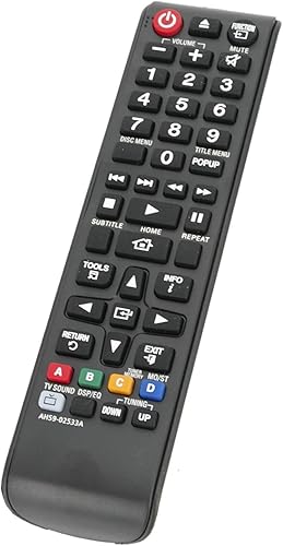 Miniatura 2 de Nuevo AH59-02533A Control remoto de repuesto para Samsung Blu-ray DVD Home Theater System HT-FM45 HT-HM55 HT-JM41 HT-F4500 HT-H4500 HT-H4530
