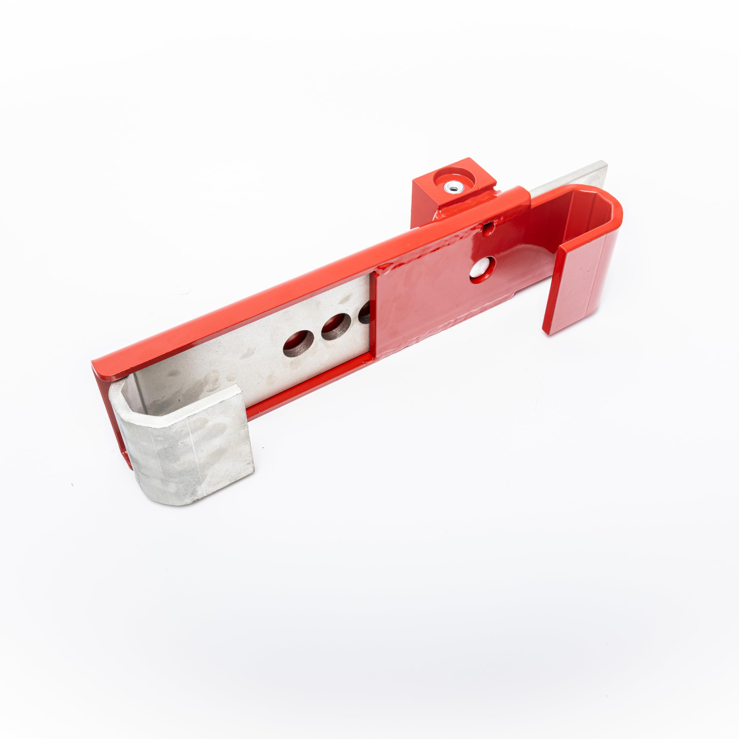 DoubleLock - Cerradura de contenedor - HEAVY RED SCM - Cerradura de seguridad para equipos de transporte - Cierre resistente - Bloqueado en cinco segundos - Rojo - Aprobado por SCM