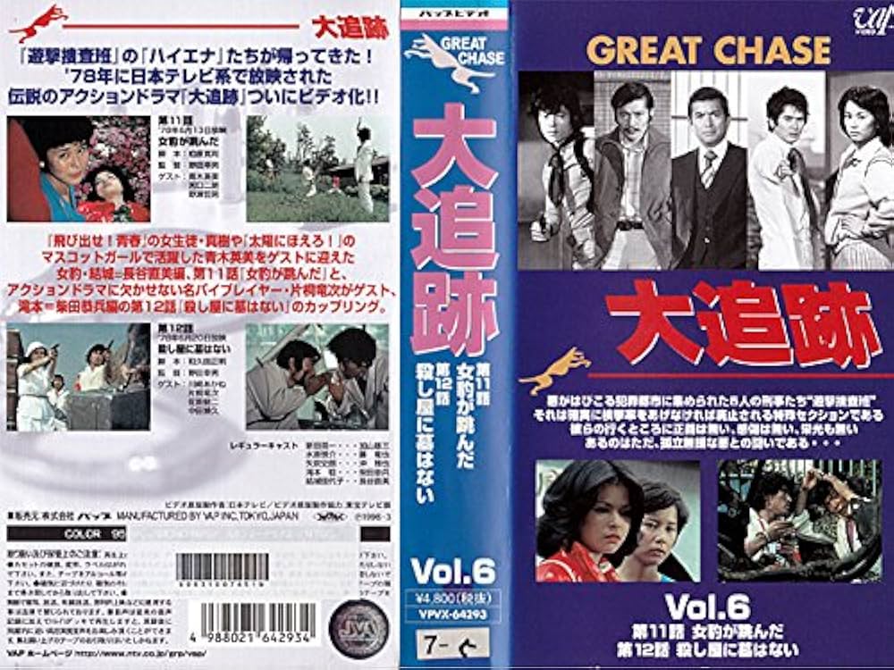 大追跡　刑事ドラマ　LD 加山雄三、沖雅也 YouTube番組】「大追跡」～1978 加山雄三・藤竜也・沖雅也の異色