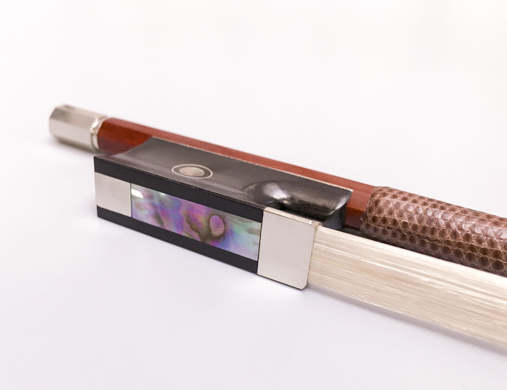 Geigenbogen Ausgewählter Brasilianischer Geigenbogen Aus Hochwertigem Sandelholz (Color : 1/2)