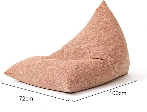 Miniatura 4 de RUCRAK Puf gigante de relleno para sofá cama puf silla asiento de habitación futón abombado muebles de descanso